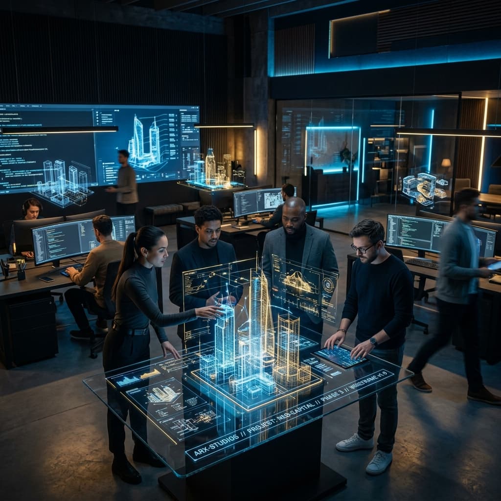 Skmera Labs futuristic design and engineering environment